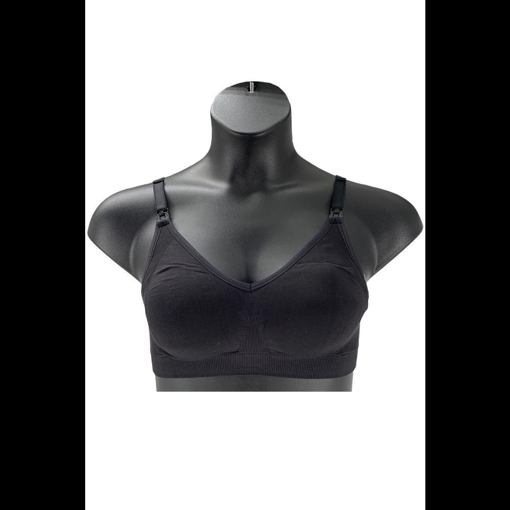 Bravado Designs Body Silk Seamless Nursing Bra Black -